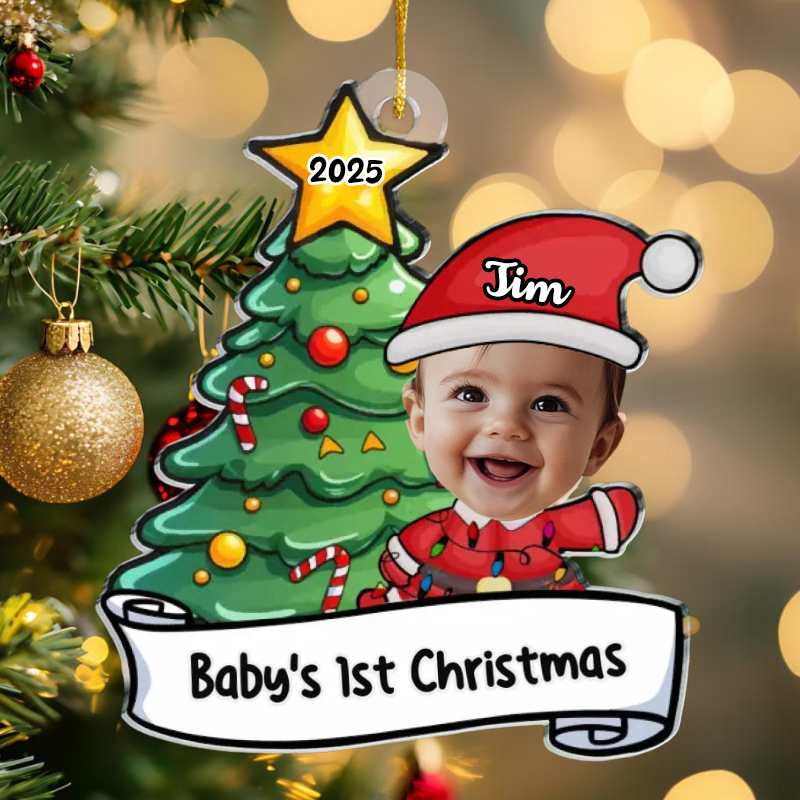 Spersonalizowane ozdoby świąteczne ze zdjęciami dzieci, które ożywią dom