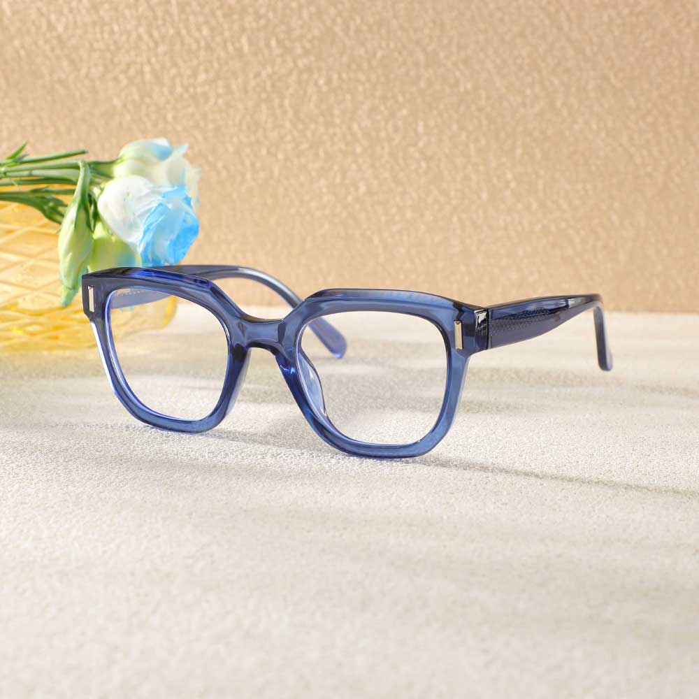 Occhiali da Vista Rob Quadrato Blu 