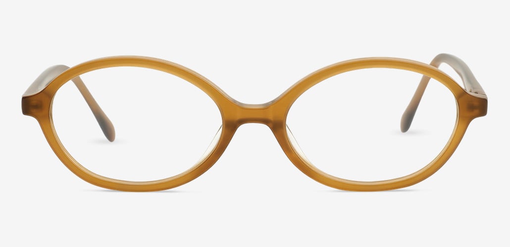 Ward Brown Oval Glasses