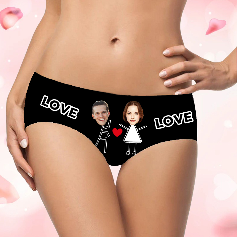 Intimo da donna con foto personalizzata, regalo sorprendente per San Valentino