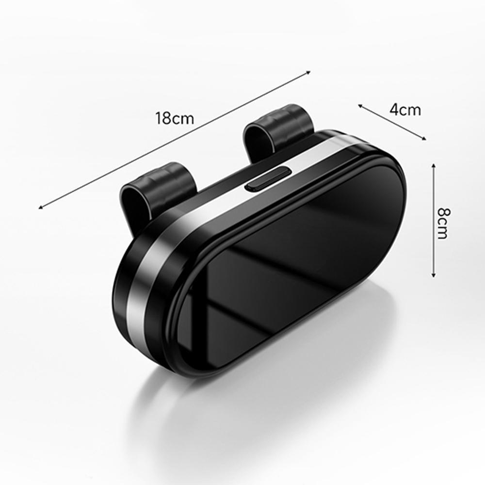 Personalized Car Mirror Glasses Case with Custom Logo Sunglasses Storage Box Gift for Men