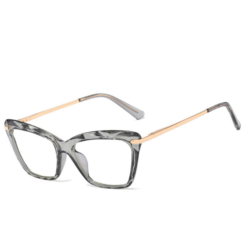 Occhiali da Vista Annaisha Cat Eye Grigio Chiaro 