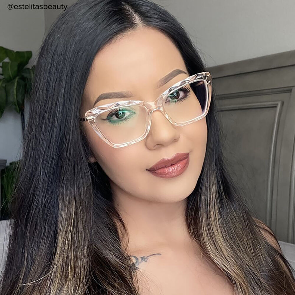 Annaisha Cat Eye Clear Glasses