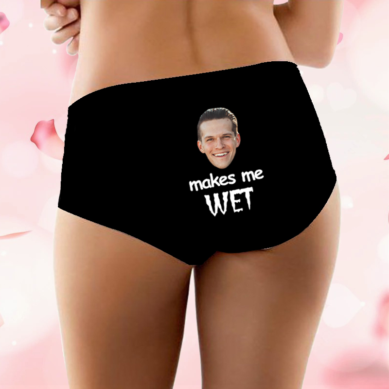 Personalized Picture Women's Underwear Perfect Present for Girlfriend