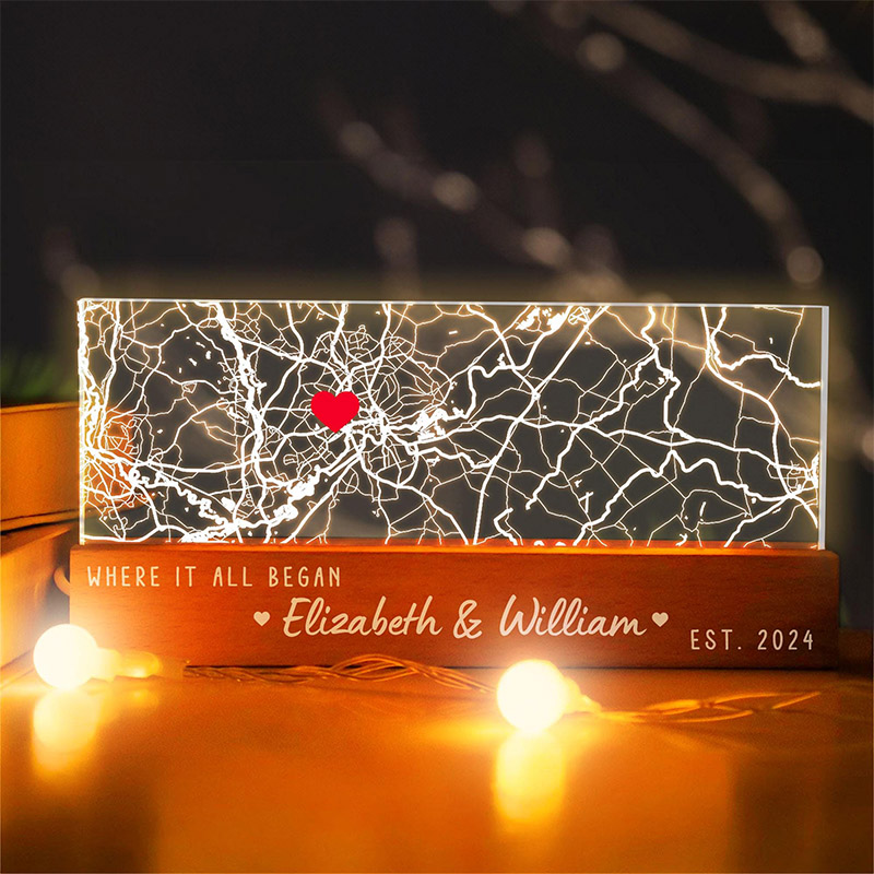 Personalized Led Lights Custom Photo And Text Gifts For The Best Dad