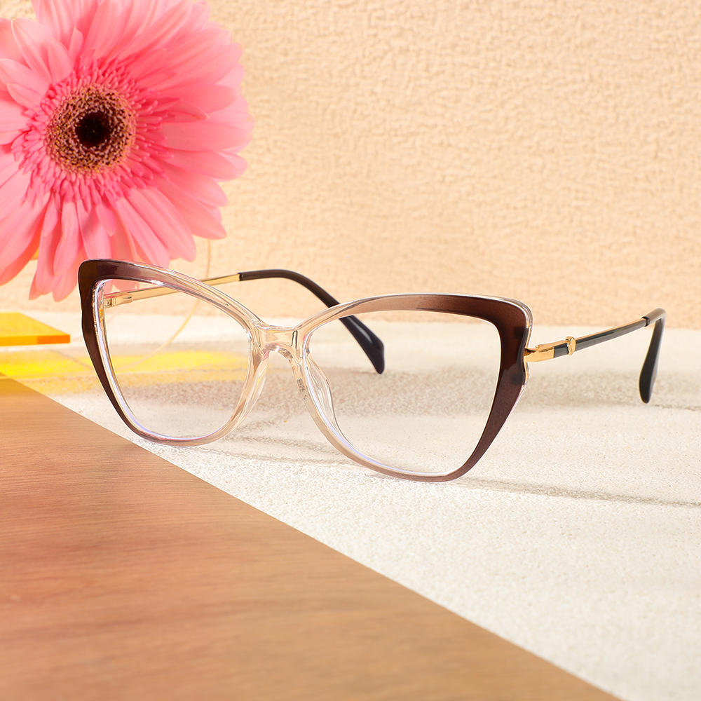 Blake Cat Eye Braune Brille