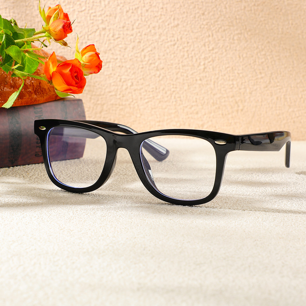 Lunettes de Vue Simon Carré Noir 