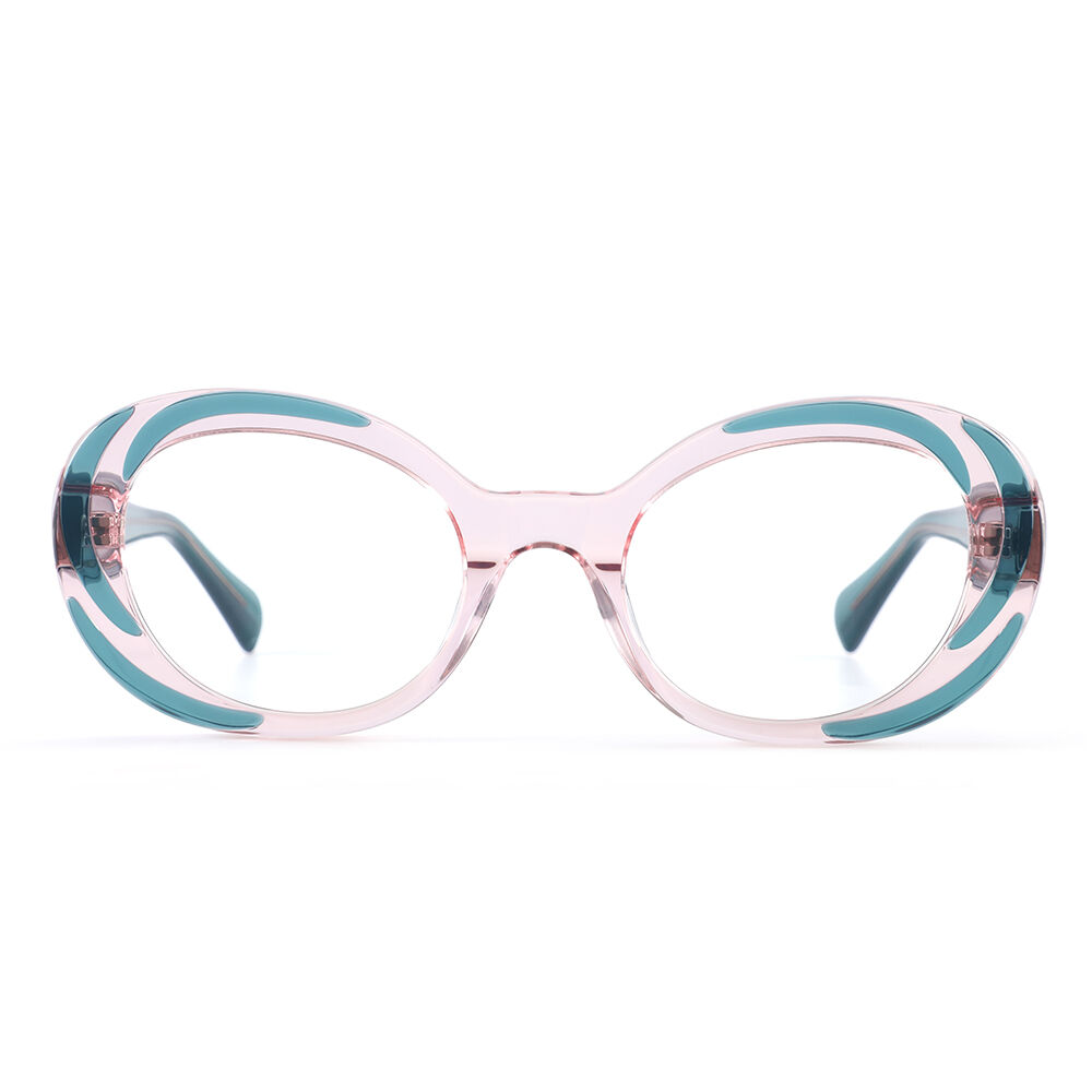 Otis Oval Green Glasses