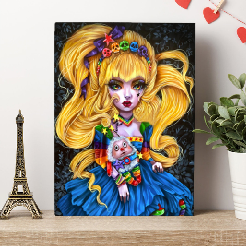Cool Girl Diamond Painting Unique Gift for Friend