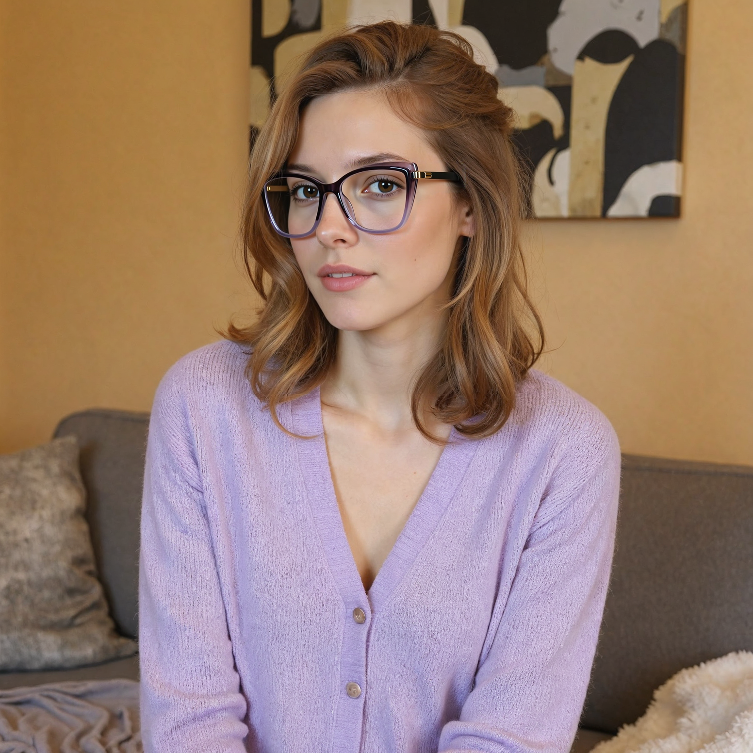 Occhiali da Vista Forster Cat Eye Grigio 