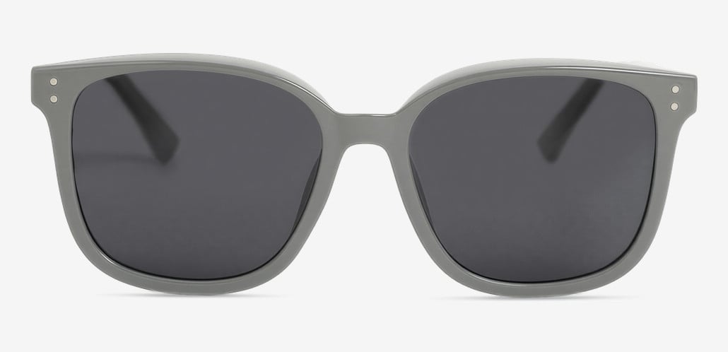 Bruce Gray Square Sunglasses