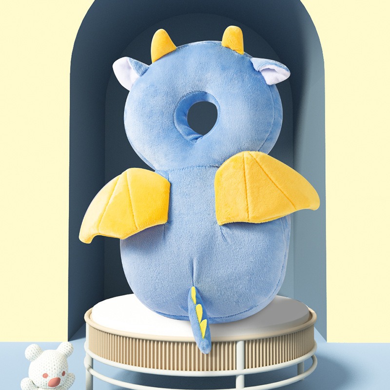 Almohada anticaída para bebés y niños pequeños, almohadilla protectora para la cabeza, mochila protectora