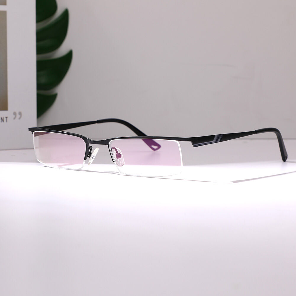 Hamilton Rectangle Black Glasses