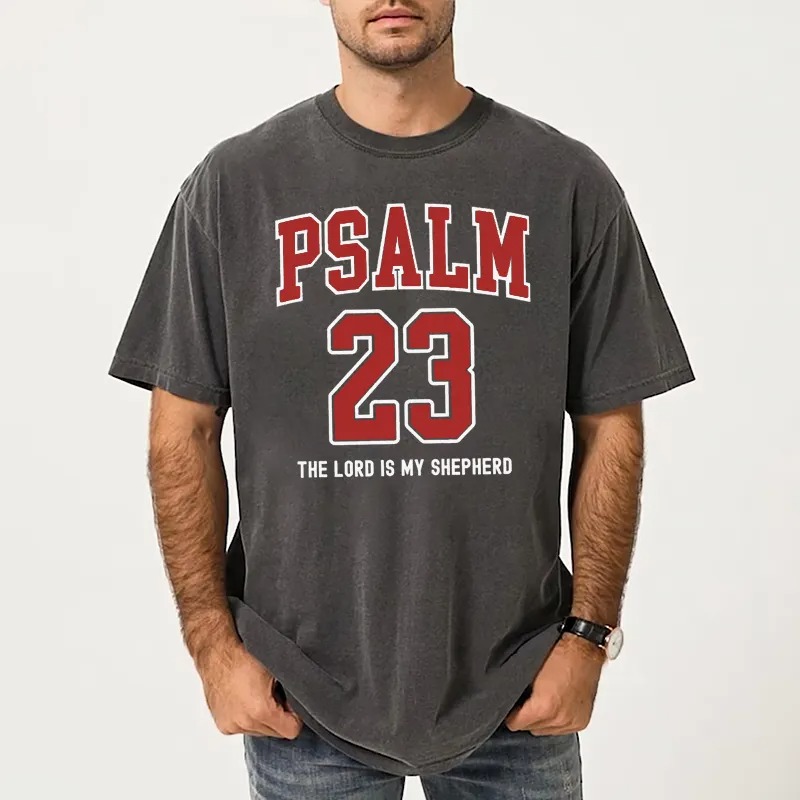 Personalized Washed T-shirt Custom Name and Slogan Graphic Design Creative Gift for Sports Lovers