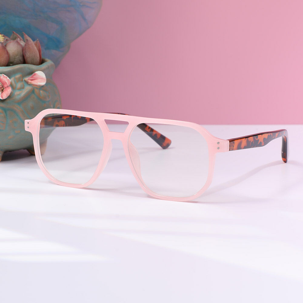 Truda Aviator Pink Glasses