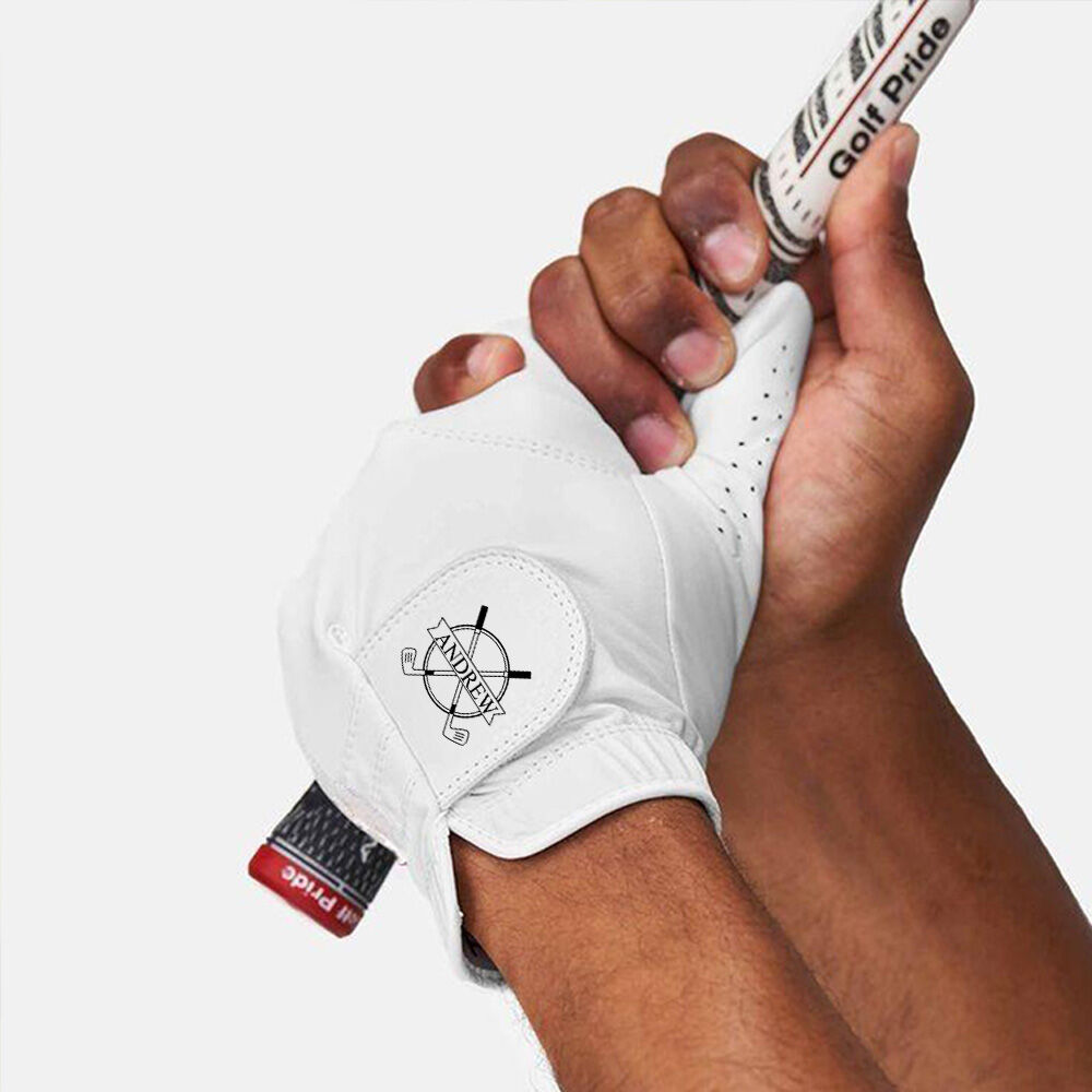 Personalized Golf Glove with Name Professional Sports Glove for Golfers