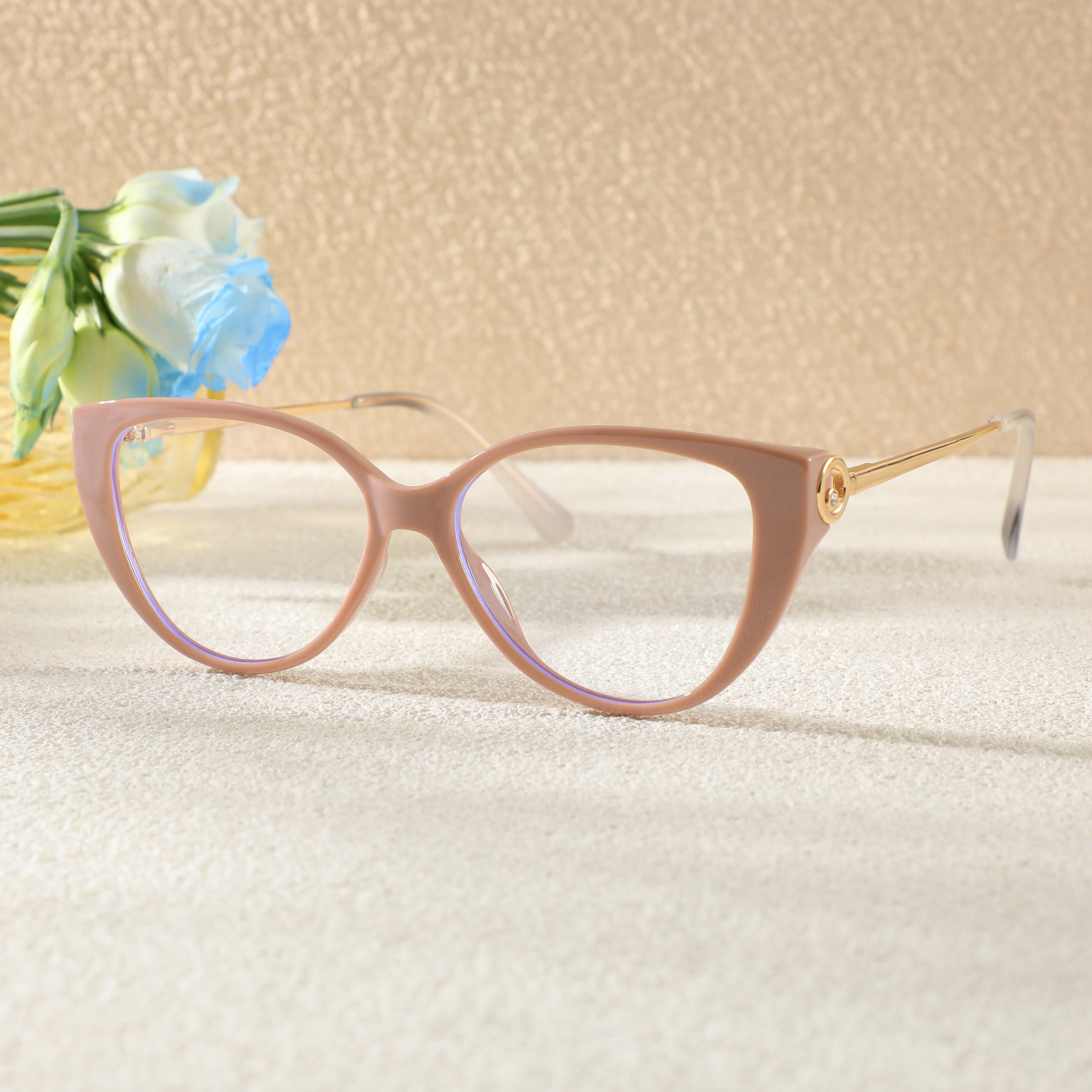 Jenny Cat Eye Rosa Brille