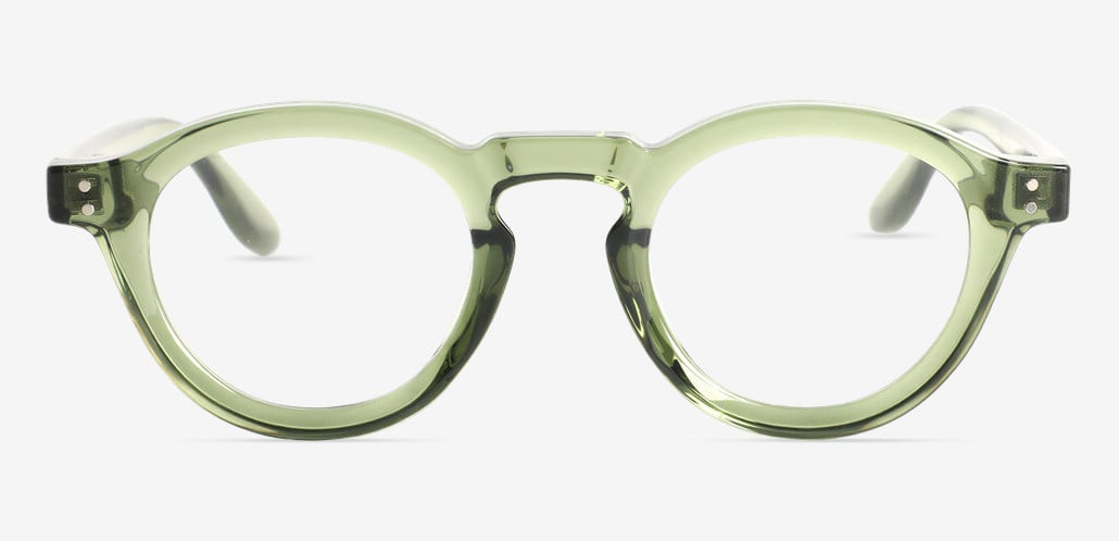 Donahue Grüne Runde Brille
