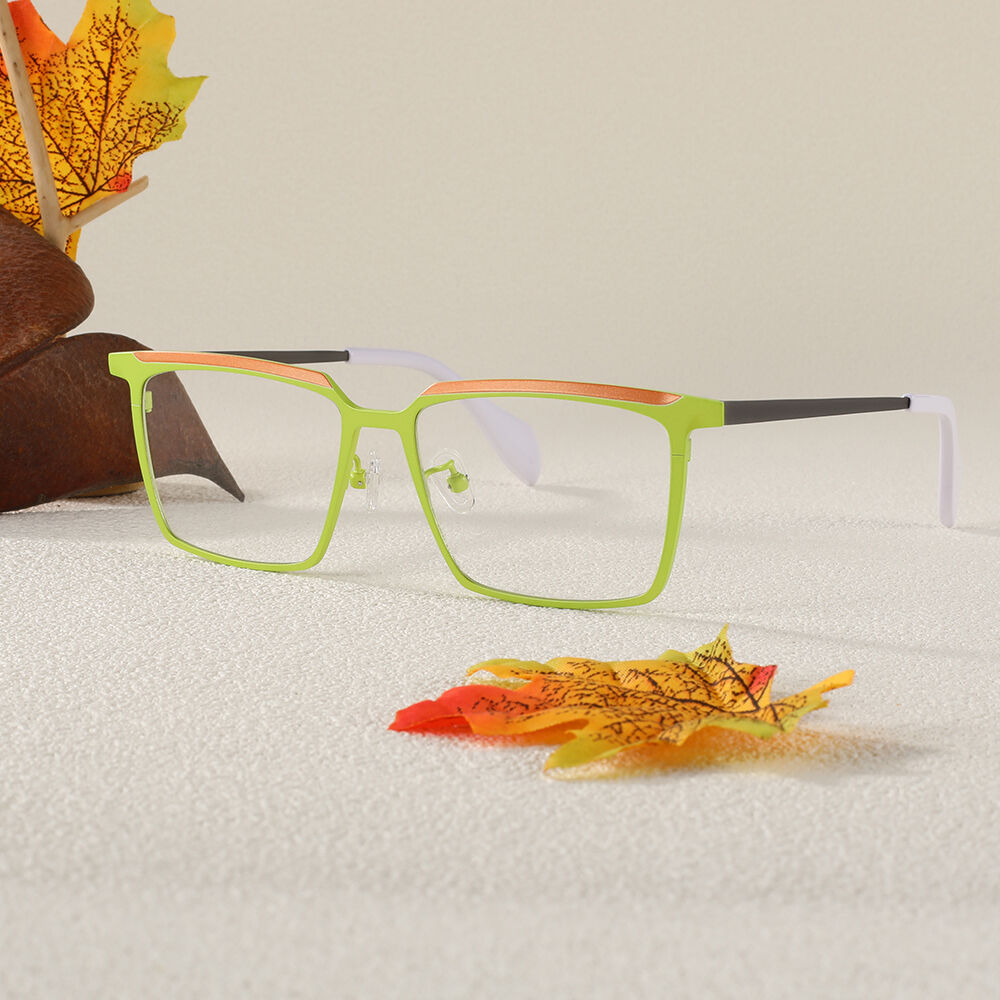 Pond Square Yellow Glasses