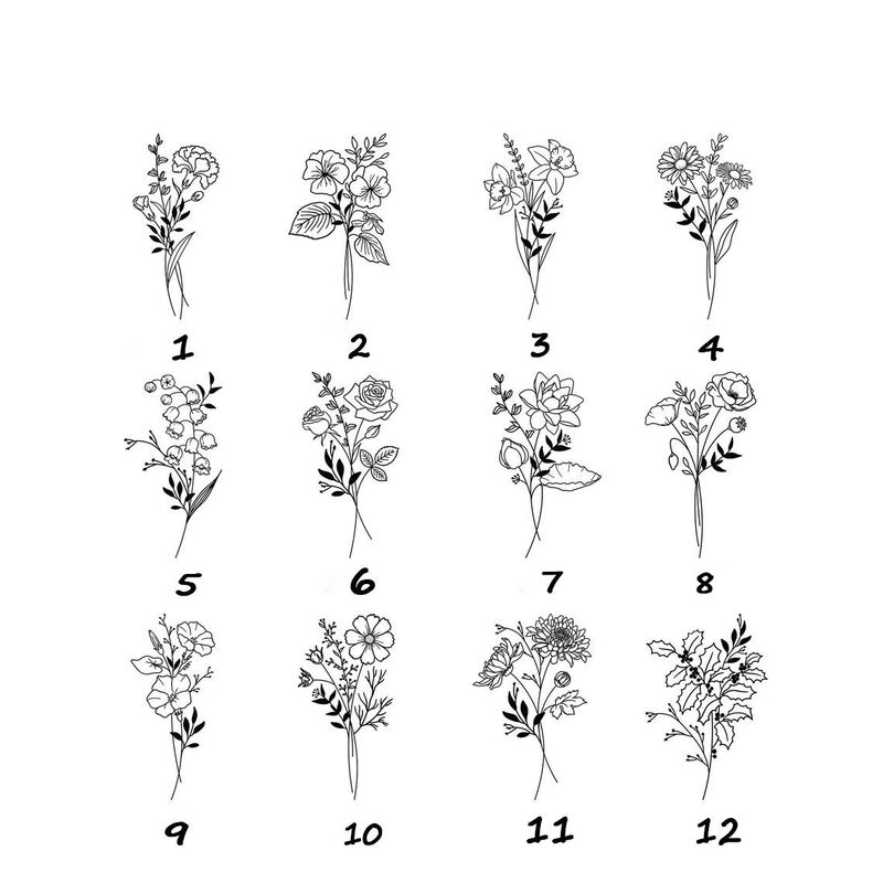 Personalized Birth Flower Glass Cup with Lid And Straw Best Gift for Wife "Queens"