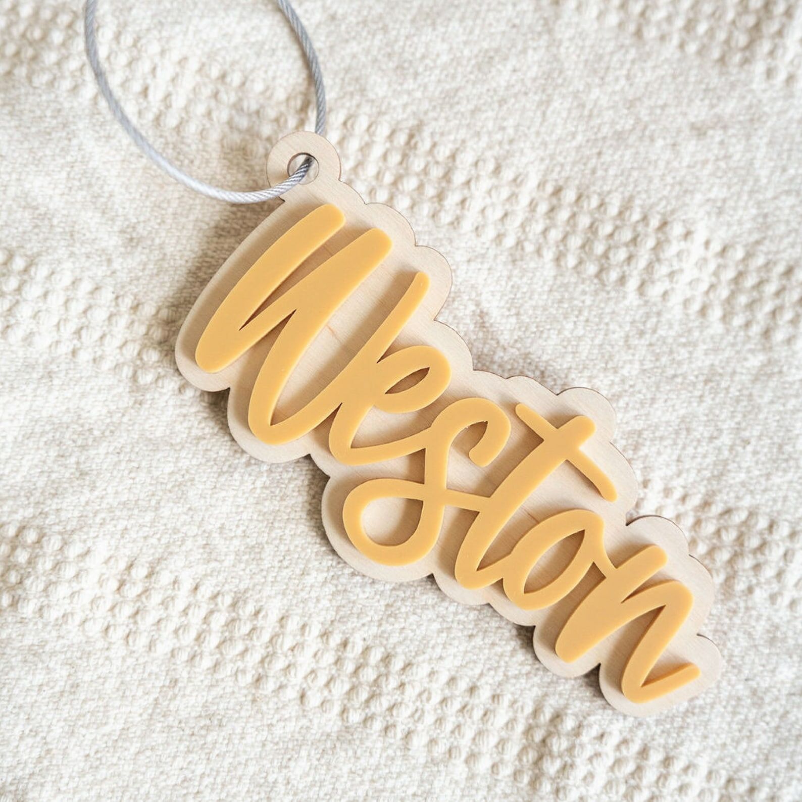 Spersonalizowany brelok do kluczy Spersonalizowane kolorowe imię Śmieszne Cadeau dla przyjaciół