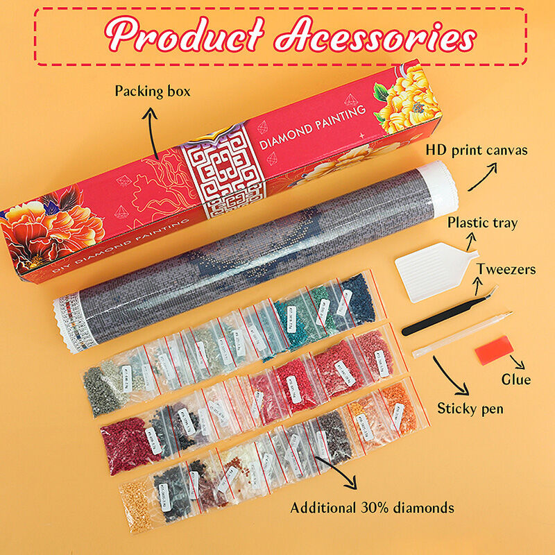 Bustling City Diamond Painting Creative Gift for Family