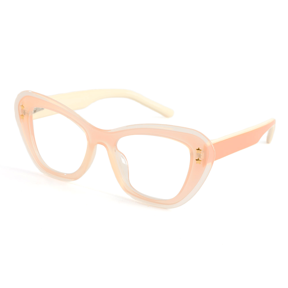 Occhiali da Vista Sally Cat Eye Beige 