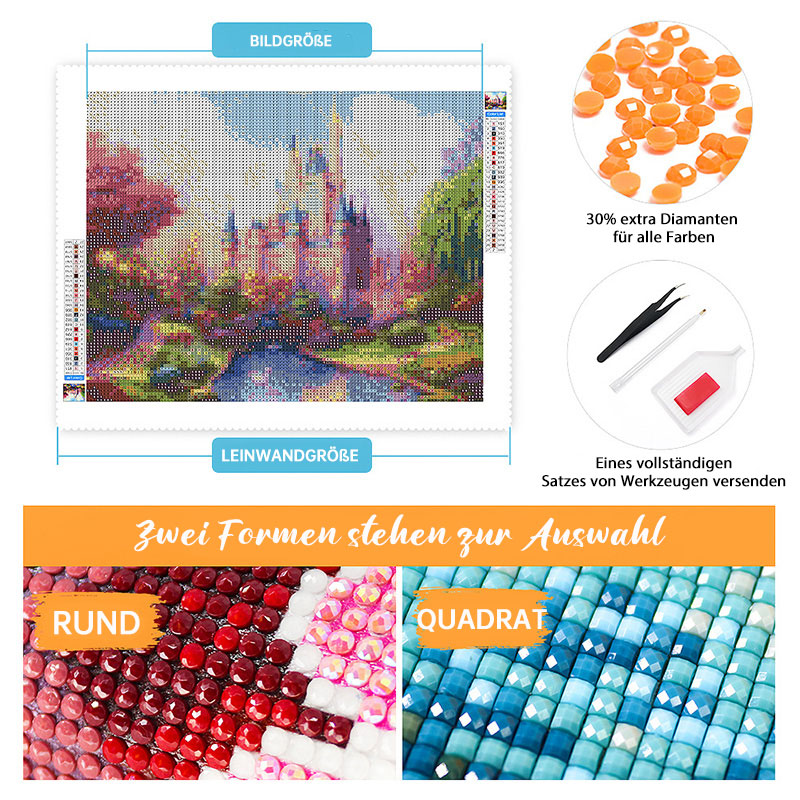 Personalisierte Bild Diamant Malerei Niedliches Geschenk für Tierliebhaber