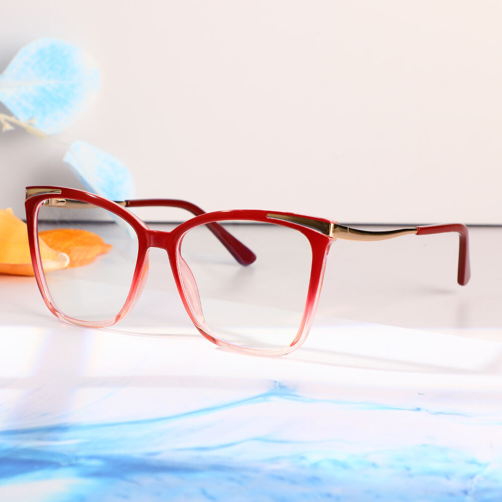 Beaufore Cat Eye Rote Brille