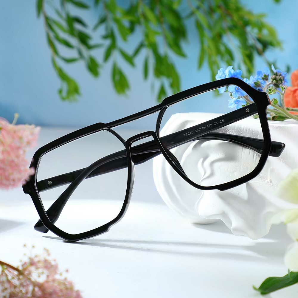 Occhiali da Vista Carter Aviator Nero