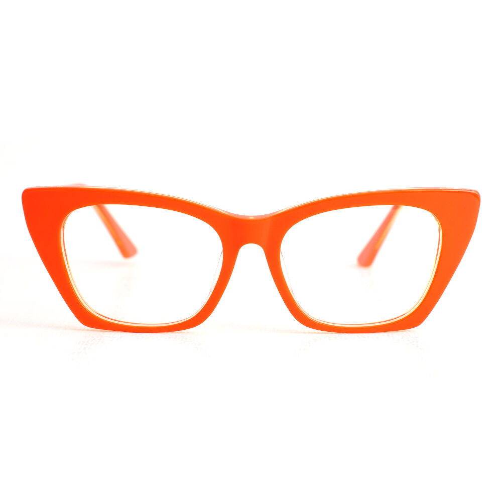Ivy Cat Eye Orange Brille