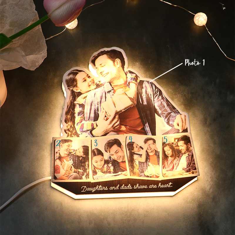 カスタマイズ 名入れ 写真入れ テーブルライト