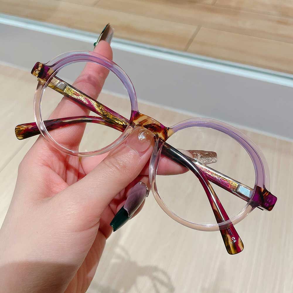 Occhiali da Vista Berg Rotondo Viola