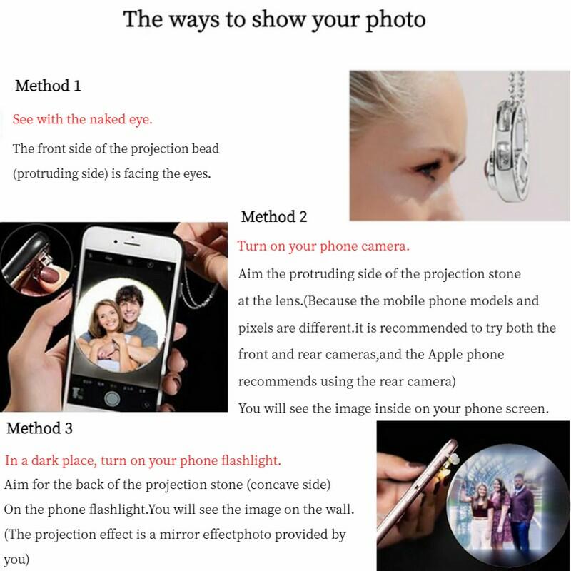 Personalized Christmas Tree Projection Image Ornaments Gifts for Christmas Decorations