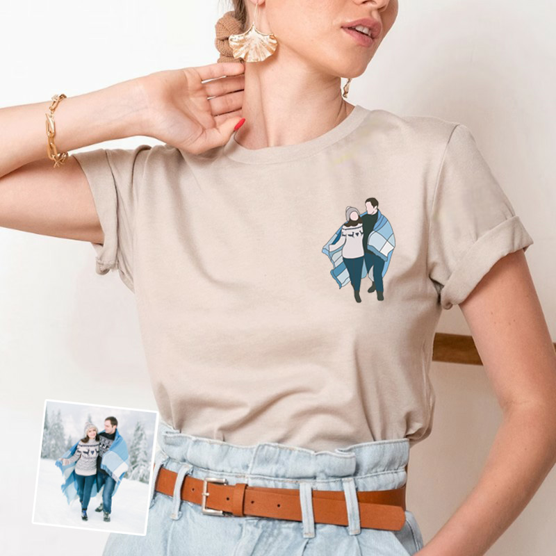 T-shirt personnalisé avec motif pour le jour du Souvenir