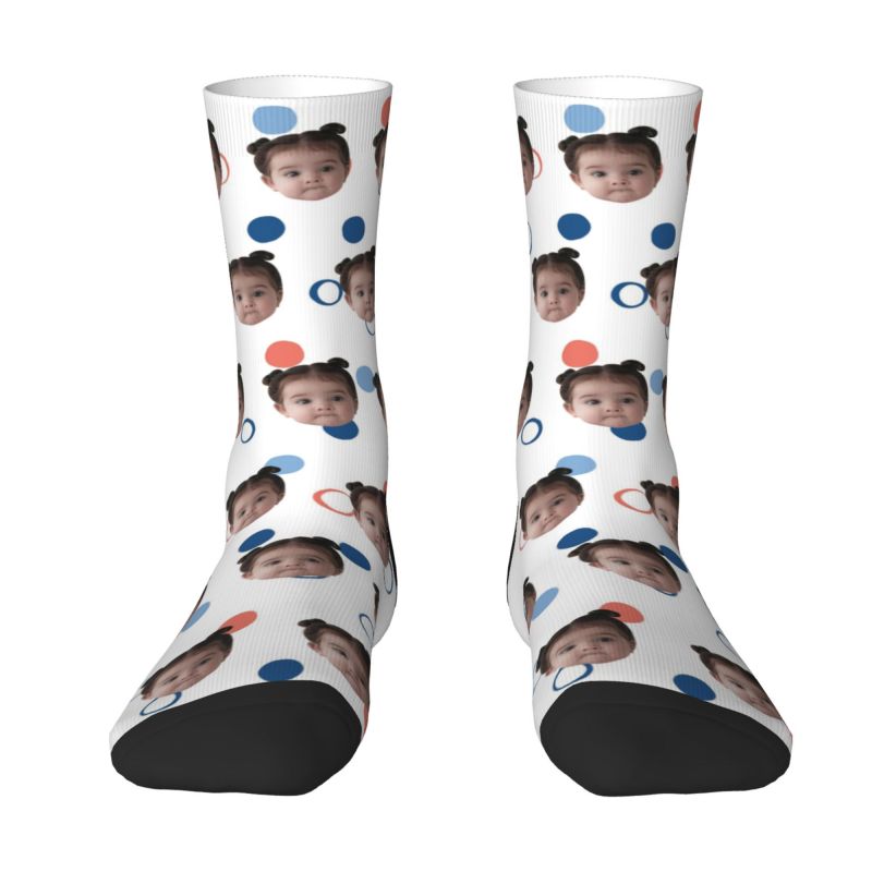 Calcetines de foto personalizados material transpirable para amigos