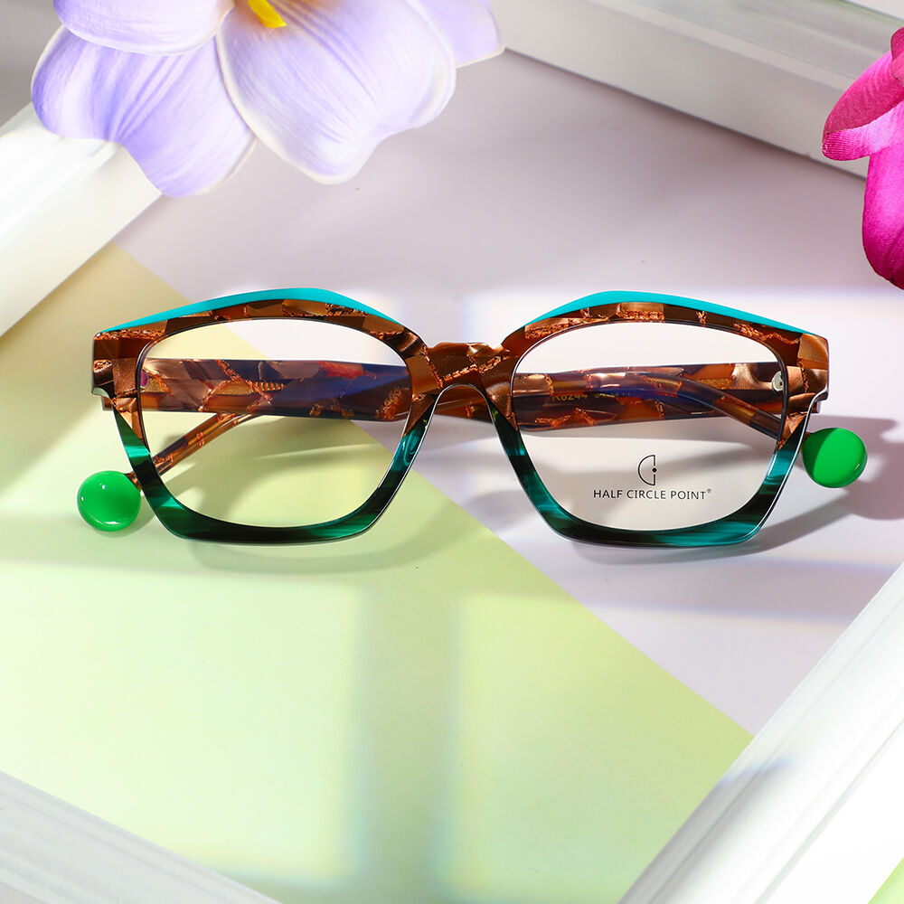 Lunettes de Vue Bentha Cat Eye Marron