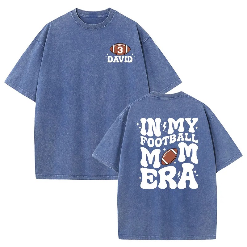 Personalisierte gewaschenes T-Shirt Attraktives Geschenk für Sportliebhaber