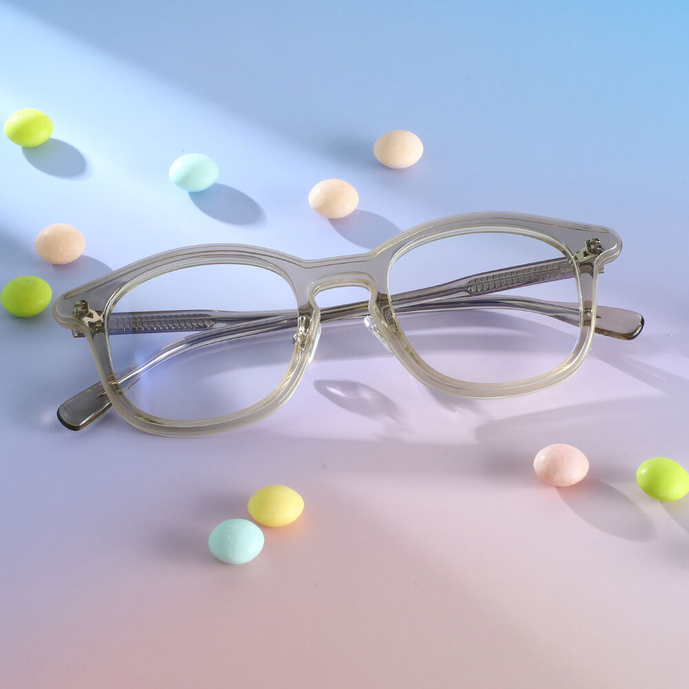 Howard Square Yellow Glasses