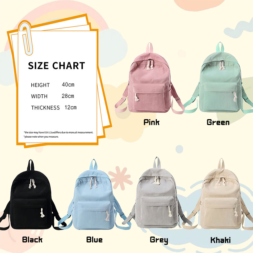 Custom School Bag Cute Backpack with Knitted Flowers Birthday Gift for Kids