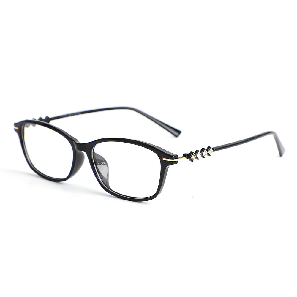 Occhiali da Vista Celeste Rettangolare Nero