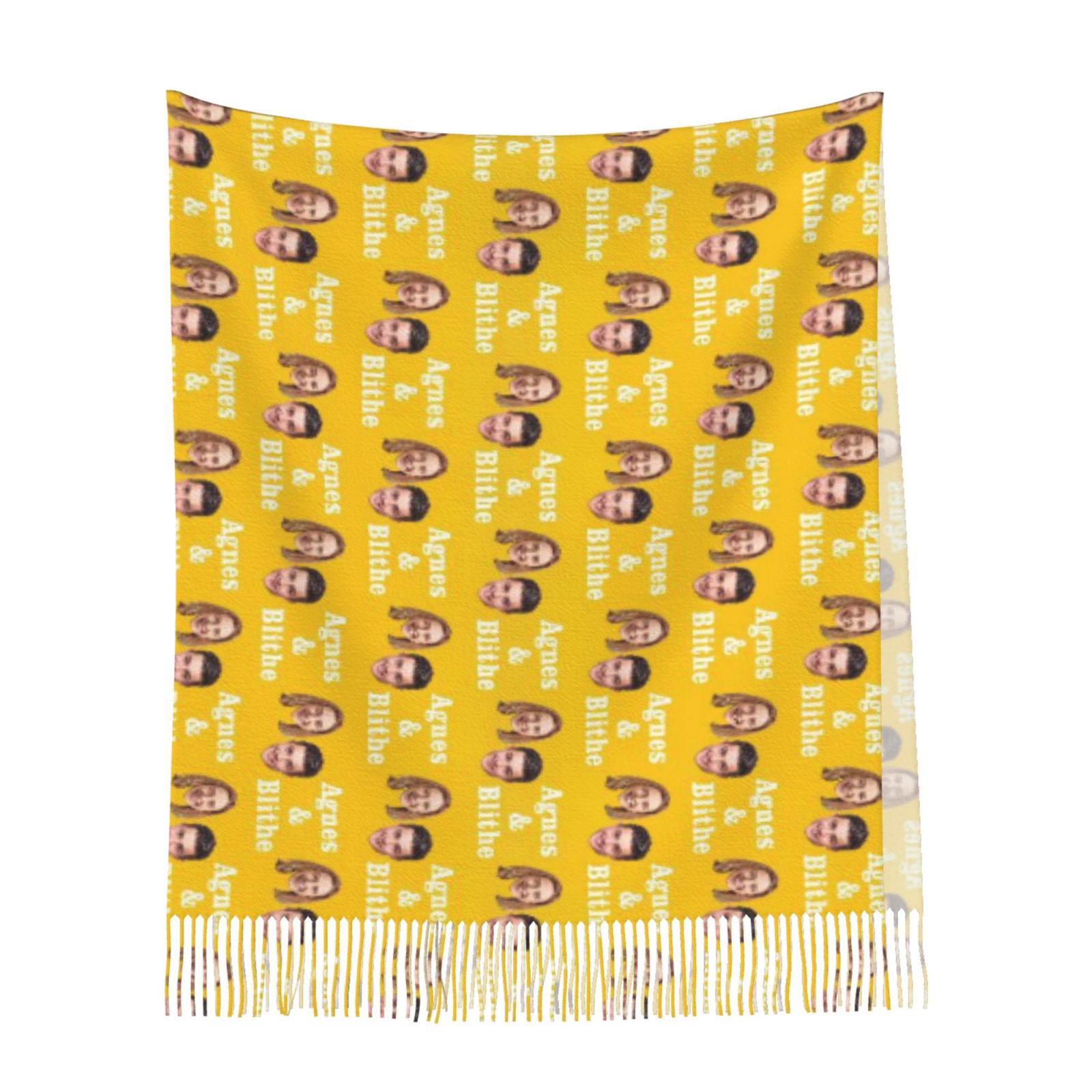 Bufanda personalizada con foto y nombre: un dulce regalo de San Valentín para parejas.