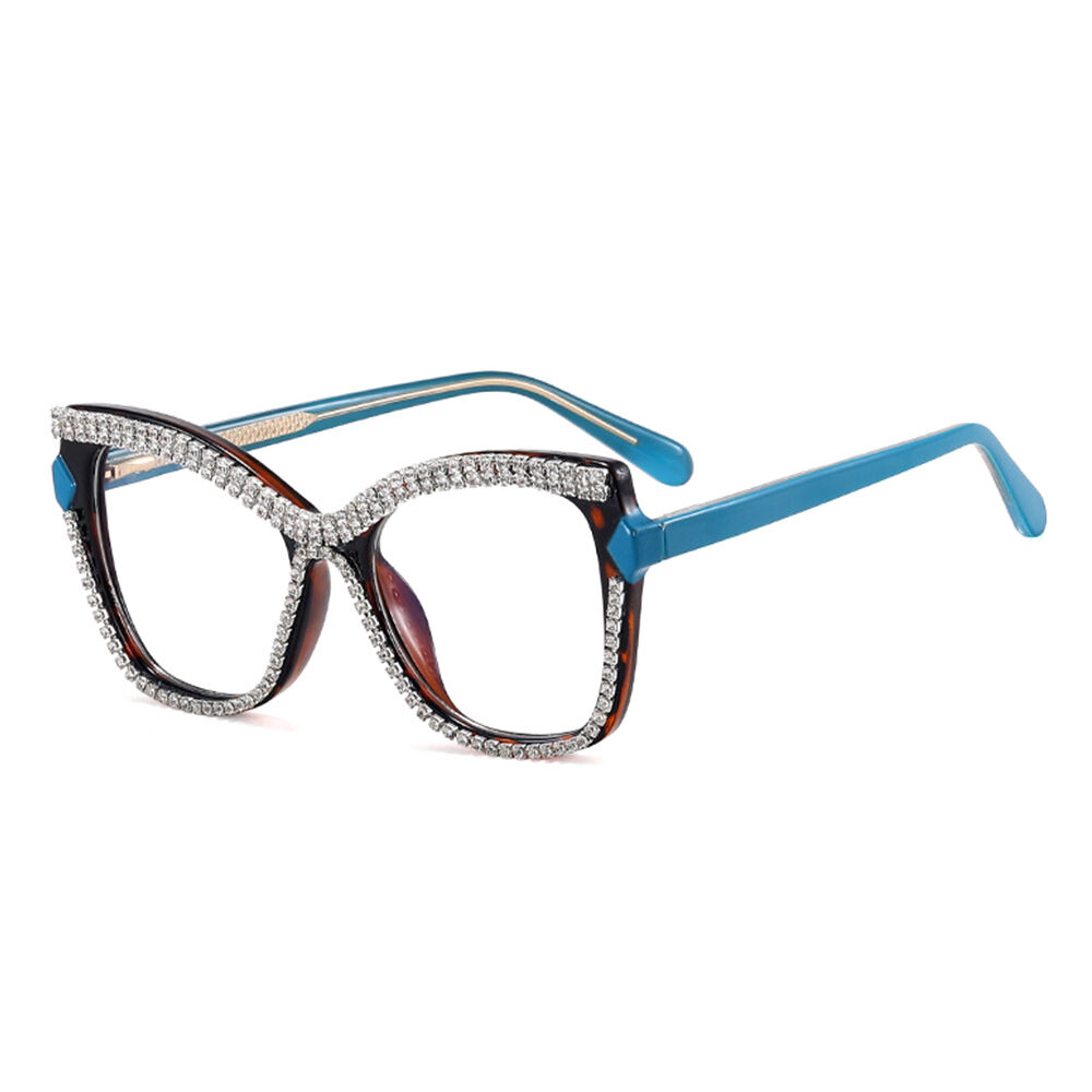 Lunettes de Vue Bartel Cat Eye Bleu