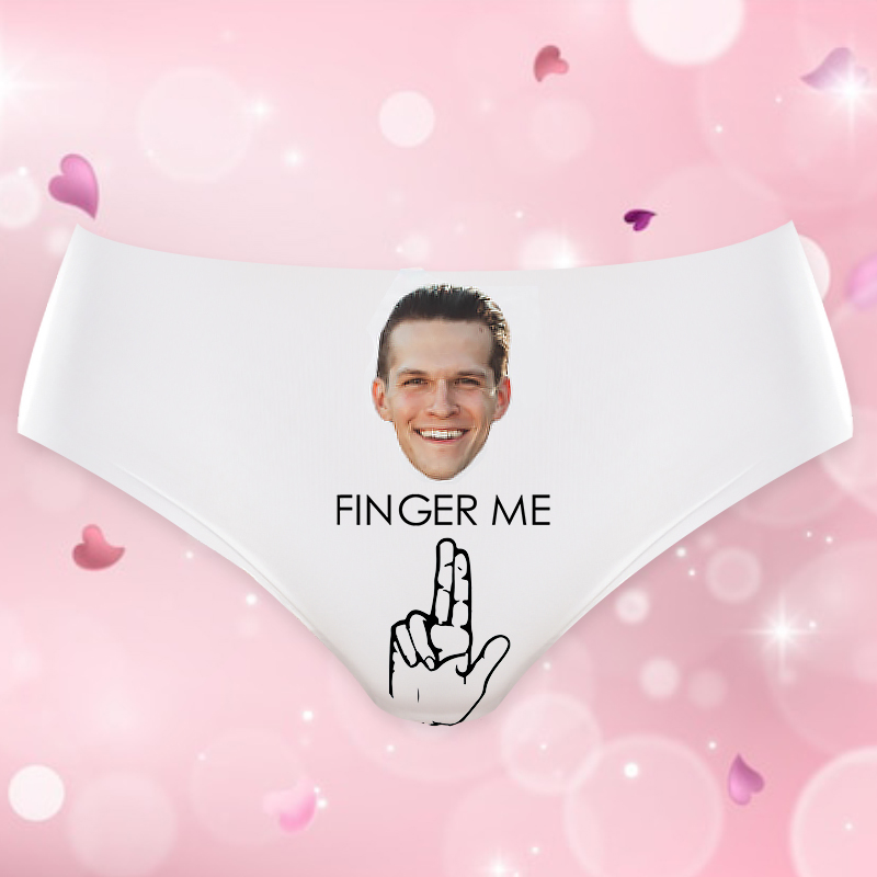 顔写真 似顔絵 名入れ 女性用 下着 パンツ カスタマイズ