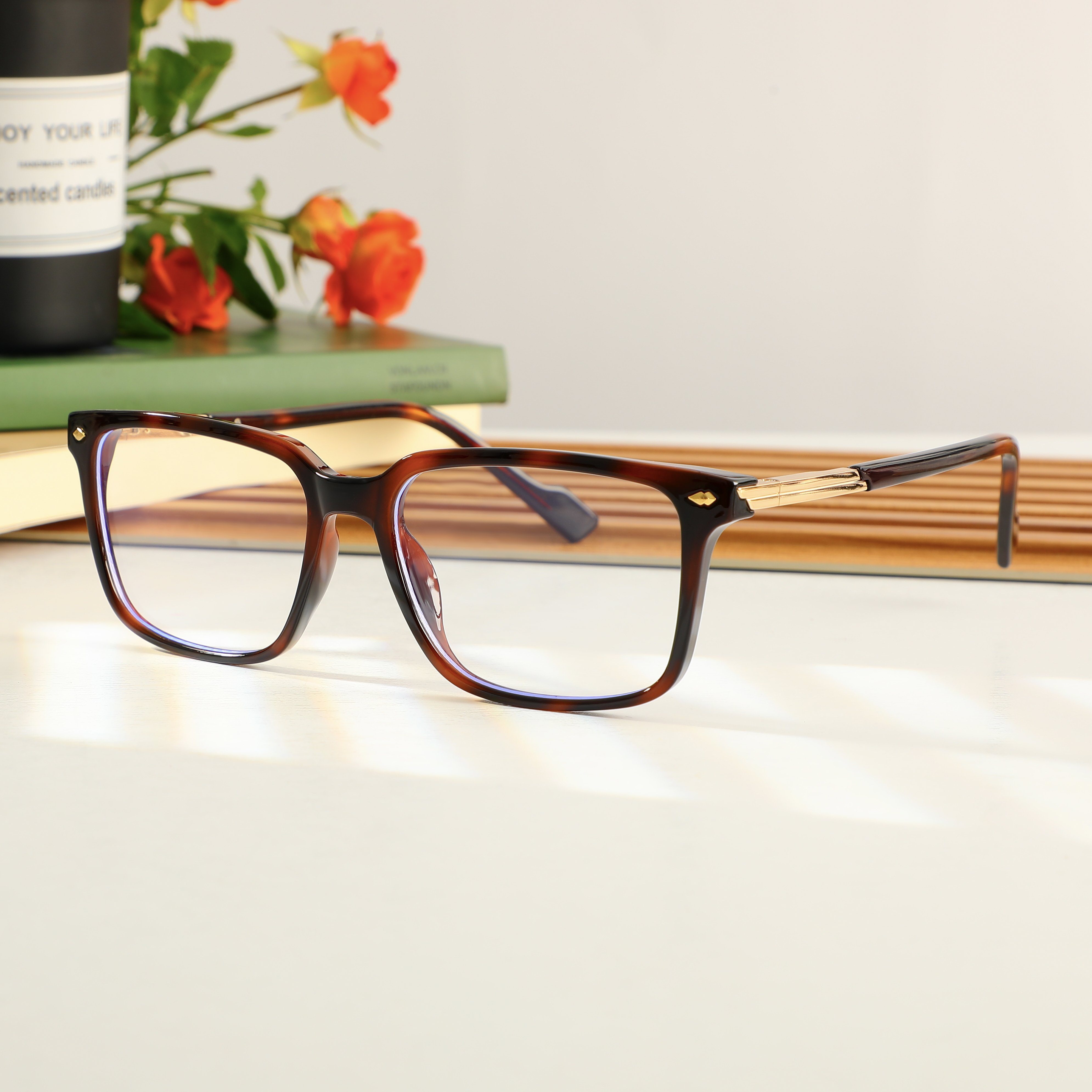 Occhiali da Vista Richardson Rettangolare Tartarugato 