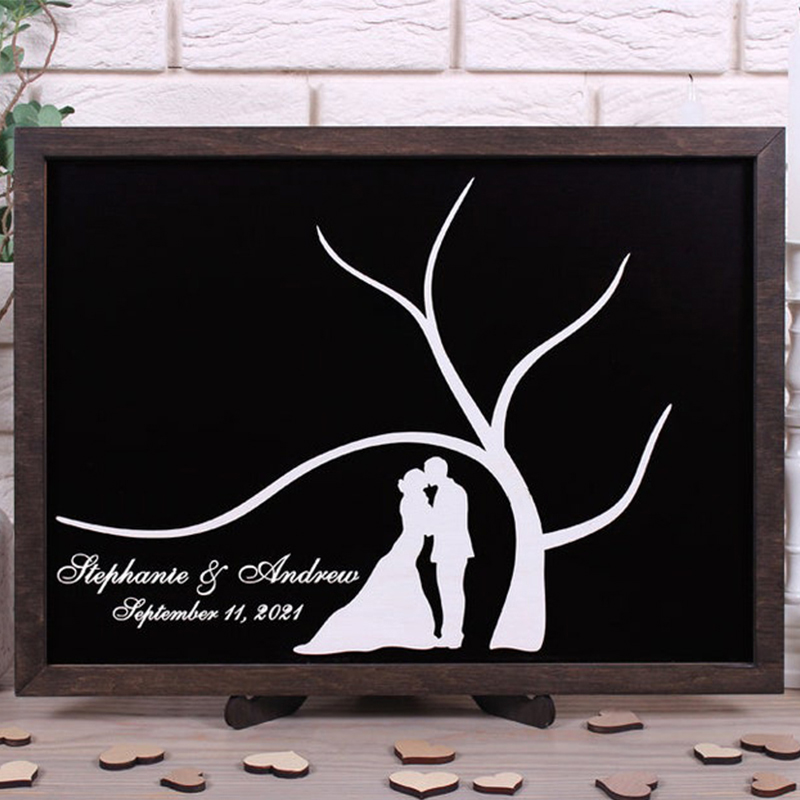 Personalized Wedding Guest Book With Butterfly Inserts Fun Gifts For Newlyweds