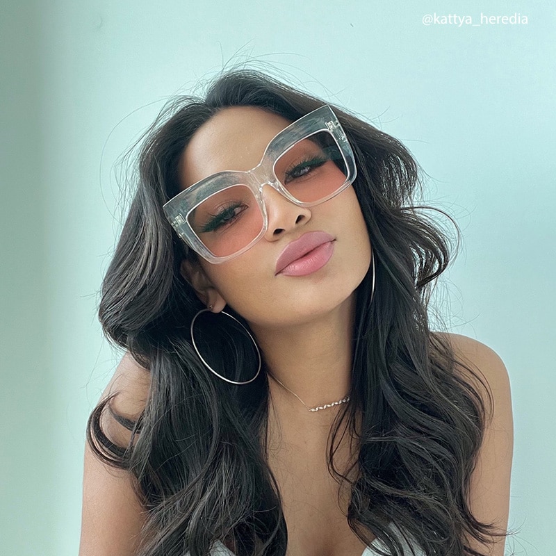 Beaufort Cat Eye Clear Glasses