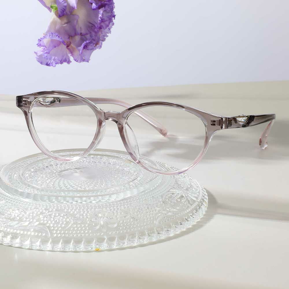 Occhiali da Vista Charley Ovale Grigio