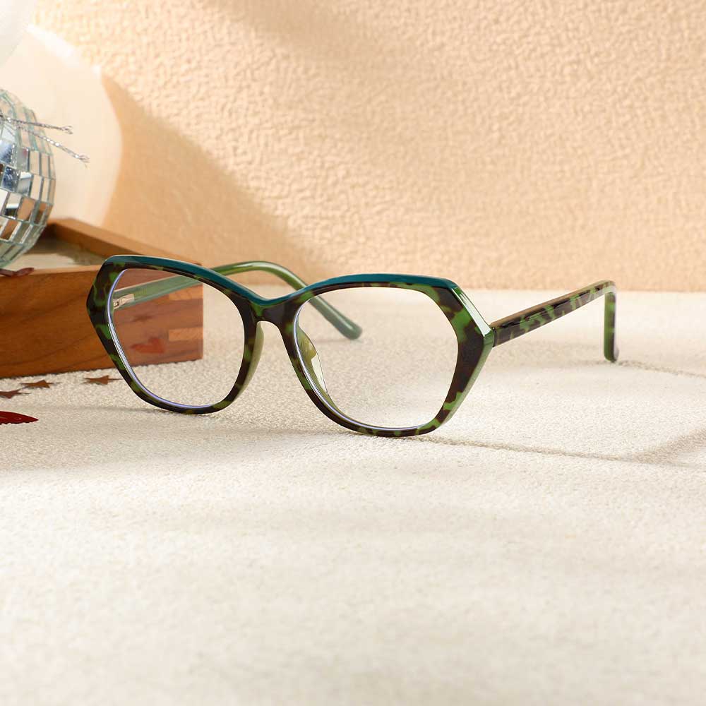 Eddie Cat Eye Schildkröte Brille