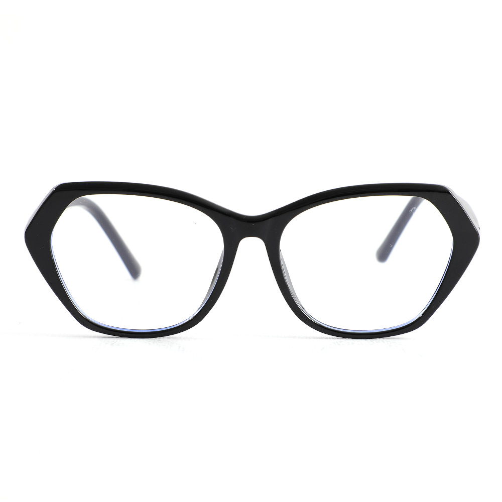 Eddie Cat Eye Schwarze Brille